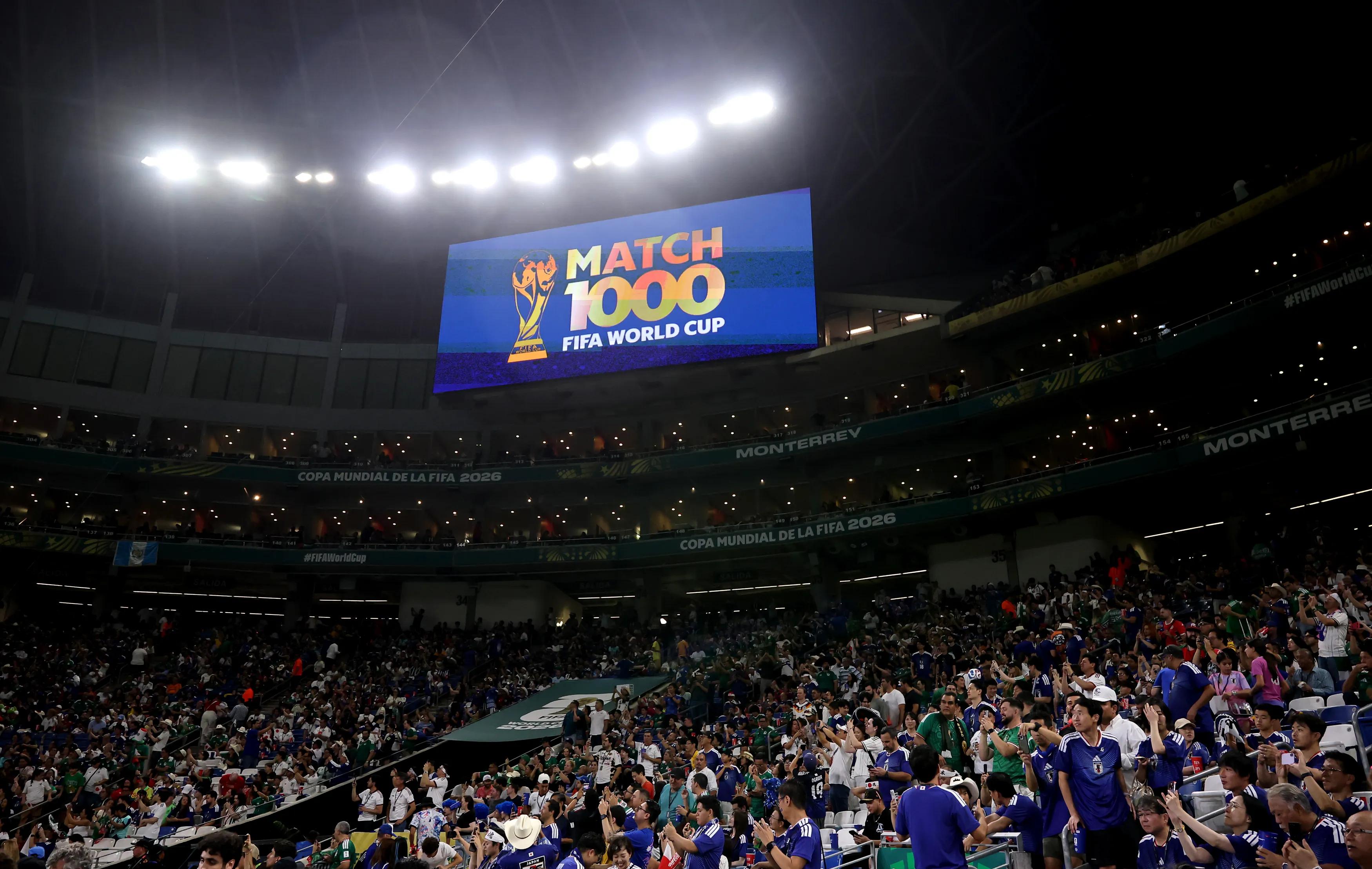 From Montevideo to Monterrey: echoes of the first World Cup in the 1,000th game